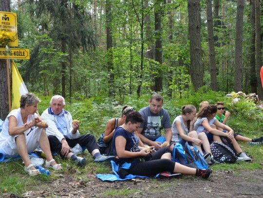 40. Opolska Pielgrzymka na Jasną Górę strumień kędzierzyński