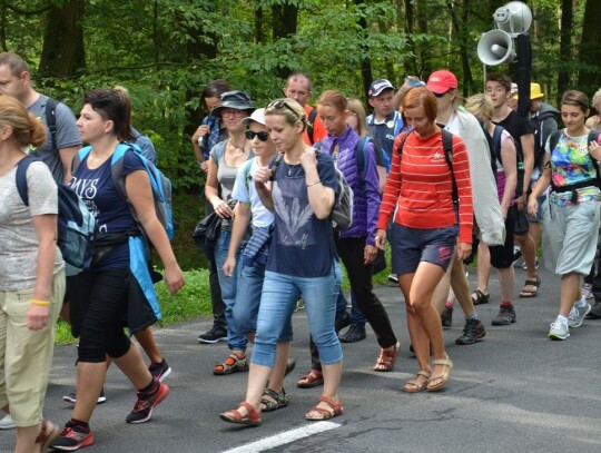 40. Opolska Pielgrzymka na Jasną Górę strumień kędzierzyński