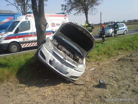 wypadek na drodze krajowej nr 40