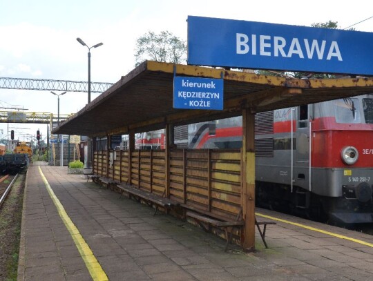 modernizacja torów kolejowych w Bierawie