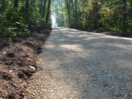 Budowa ścieżki rowerowej na Żabieniec