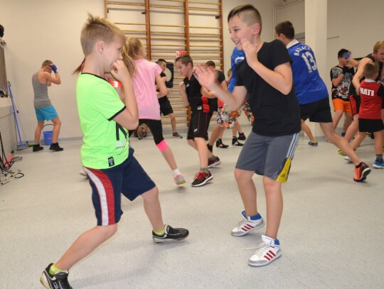 Mateusz Masternak poprowadził trening sekcji bokserskiej Chemika Kędzierzyn-Koźle