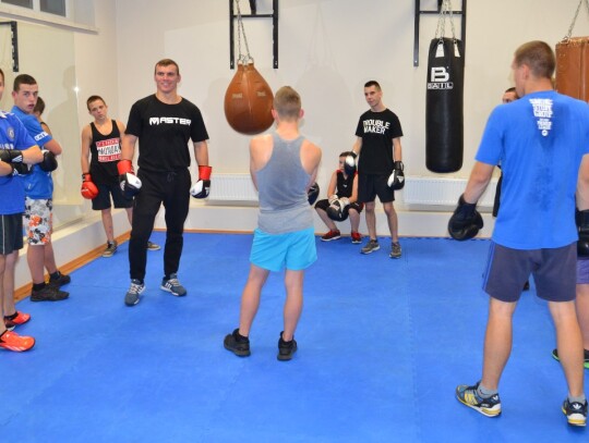 Mateusz Masternak poprowadził trening sekcji bokserskiej Chemika Kędzierzyn-Koźle