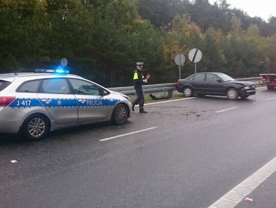 kolizja na obwodnicy Kędzierzyna-Koźla