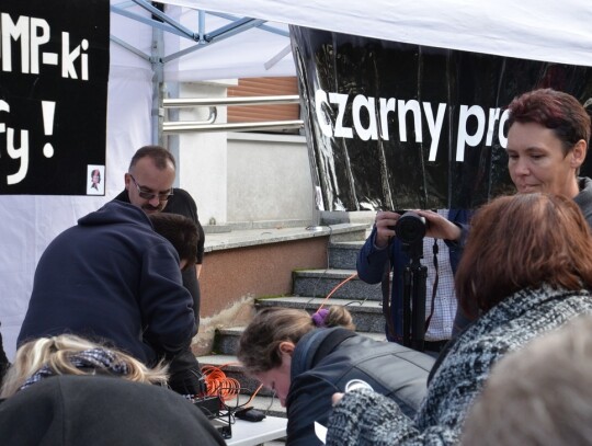 Czarny Protest w Kędzierzynie-Koźlu 24.10.2016