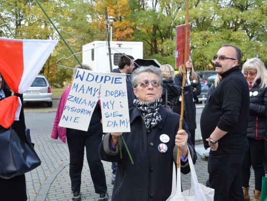 Czarny Protest w Kędzierzynie-Koźlu 24.10.2016