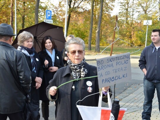 Czarny Protest w Kędzierzynie-Koźlu 24.10.2016