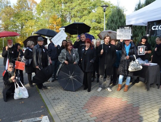 Czarny Protest w Kędzierzynie-Koźlu 24.10.2016