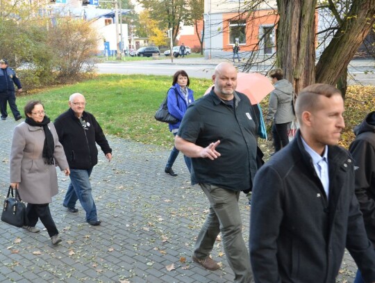 Czarny Protest w Kędzierzynie-Koźlu. Przemarsz ulicami miasta