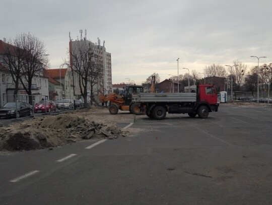 Remont parkingu przy dworcu PKP w Kędzierzynie-Koźlu