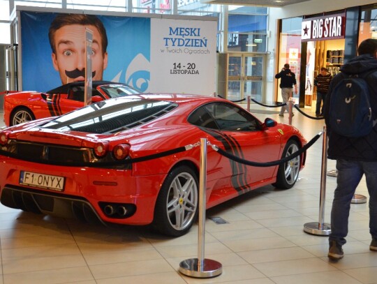 Ferrari w Odrzańskich Ogrodach