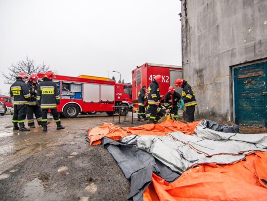 wyciek opole ratownictwo chemiczne. foto. opolskie ratownictwo (23)