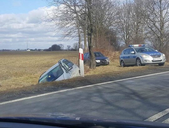 Wypadek na drodze krajowej nr 38