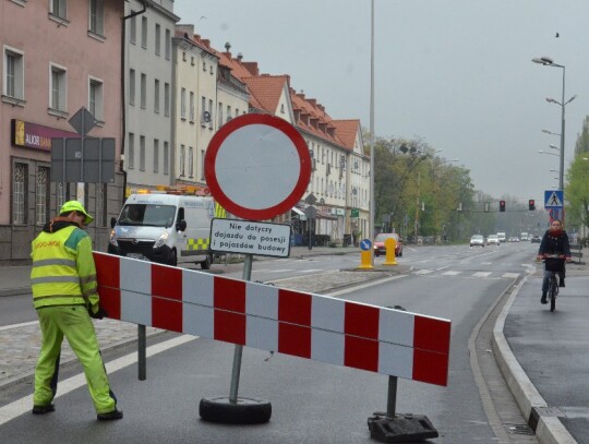 Zamknięcie alei Jana Pawła II