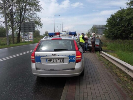 kolizja klasyczny mercedes (1)