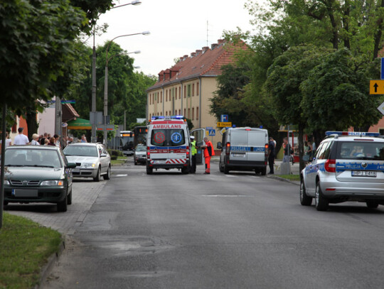 rowerzysta motocyklista wypadek policja (1)