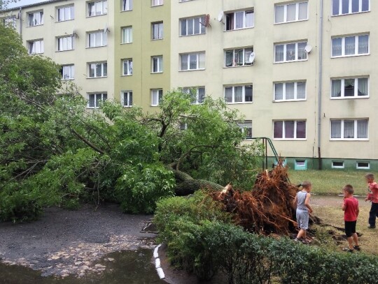 Nawałnica nad Kędzierzynem-Koźle 7.07.2017