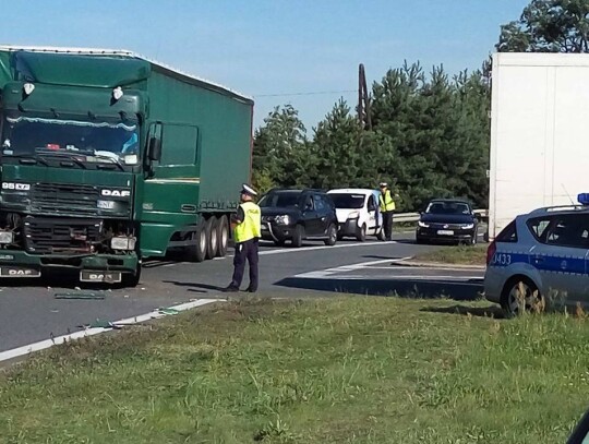 zderzenie tirów renska wieś (2)