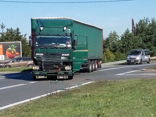 zderzenie tirów renska wieś (4)