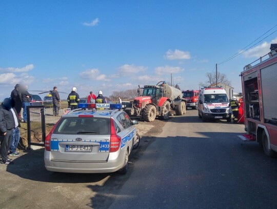 wypadek urbanowice ciągnik (3)