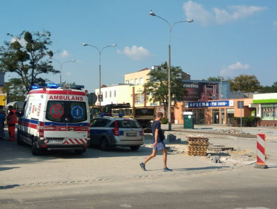 potracenie rowerzysty policja pogotowie kedzierzyn-kozle (2)