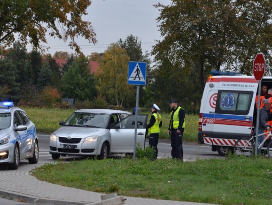 potracenie rowerzysty glubczycka kedzierzyn-kozle