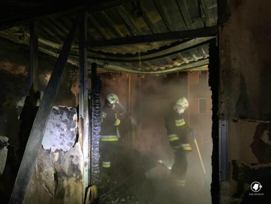 pozar budynek socjalny zdzieszowice (3)