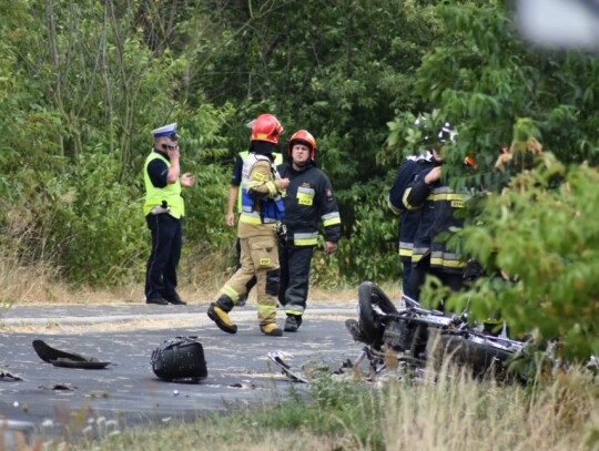 wypadek motocyklisty grabowka 12