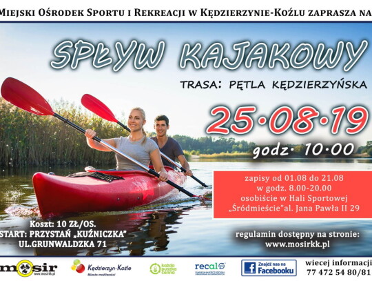 splyw kajakowy kk24 plakat