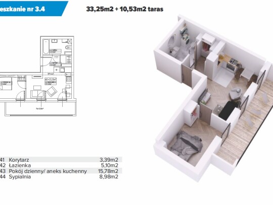 mieszkanie 3.4