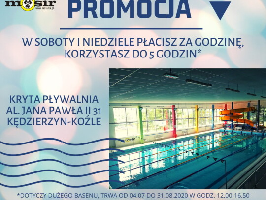 promocja plywalnia kk