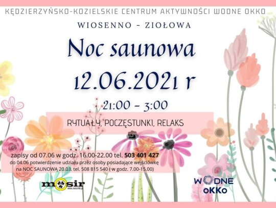 noc saunowa