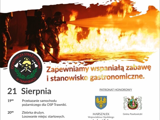 Plakat A3 OSP Trawniki V5