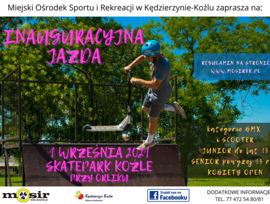 skatepark zawody plakat