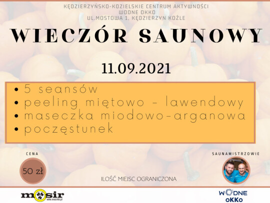 wieczor saunowy wodne okko