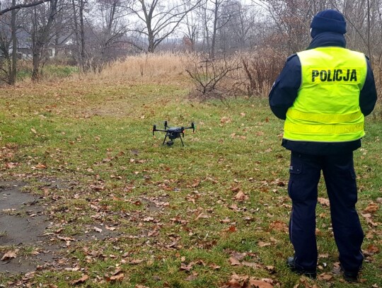 policja kedzierzyn-kozle dron 3