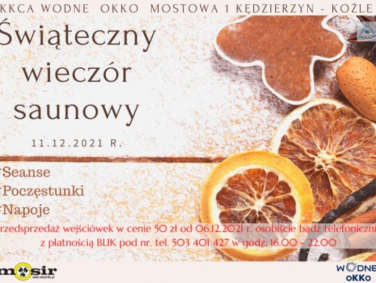 wieczor saunowy wodne okko