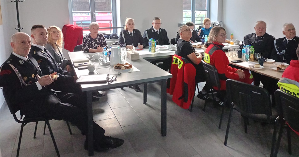 OSP ORW Koźle podsumowała działalność za 2025 rok. Bez zmian we władzach jednostki. ZDJĘCIA