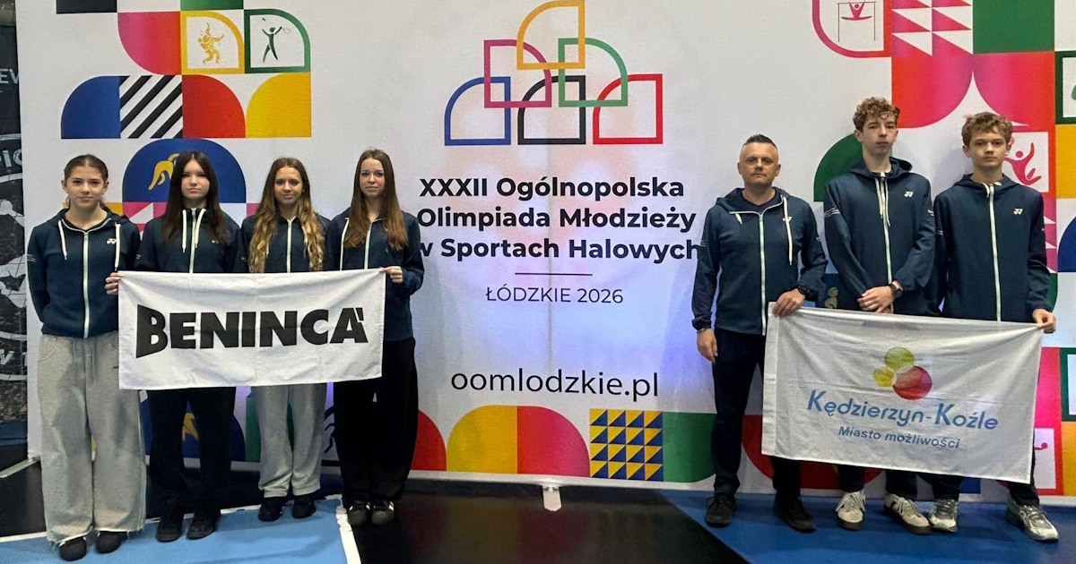 Udany występ badmintonistów z Kędzierzyna-Koźla na Ogólnopolskiej Olimpiadzie Młodzieży